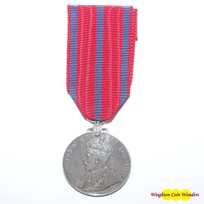 1911 Coronation (Police) Medal - P.C. W Edwards